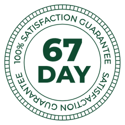 100% Satisfaction Guarantee - 67 Days