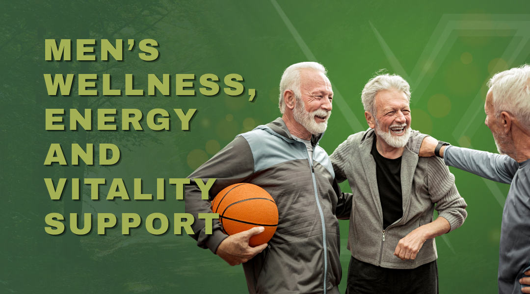 Men's Wellness, Energy and vitality support